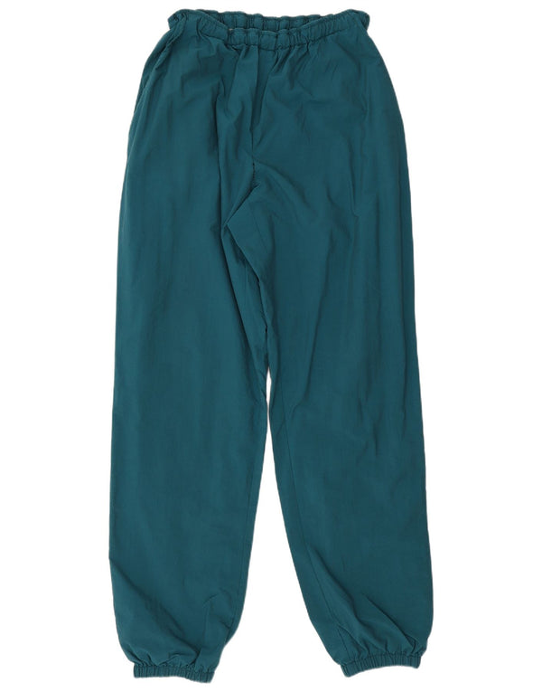 Vintage Mens Tracksuit Trousers Joggers IT 48 2XL Blue Polyester