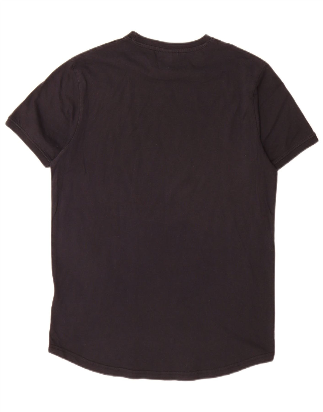 Ellesse Mens Graphic T-Shirt Top Medium Black Cotton