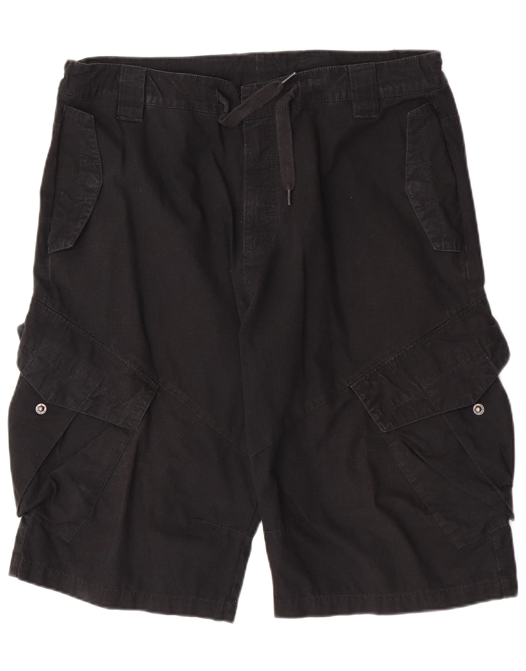 Puma Mens Cargo Shorts W36 Large  Black Cotton