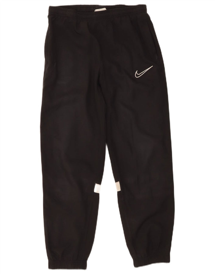 Nike Boys Dri Fit Tracksuit Trousers Joggers 10-11 Years Medium Black
