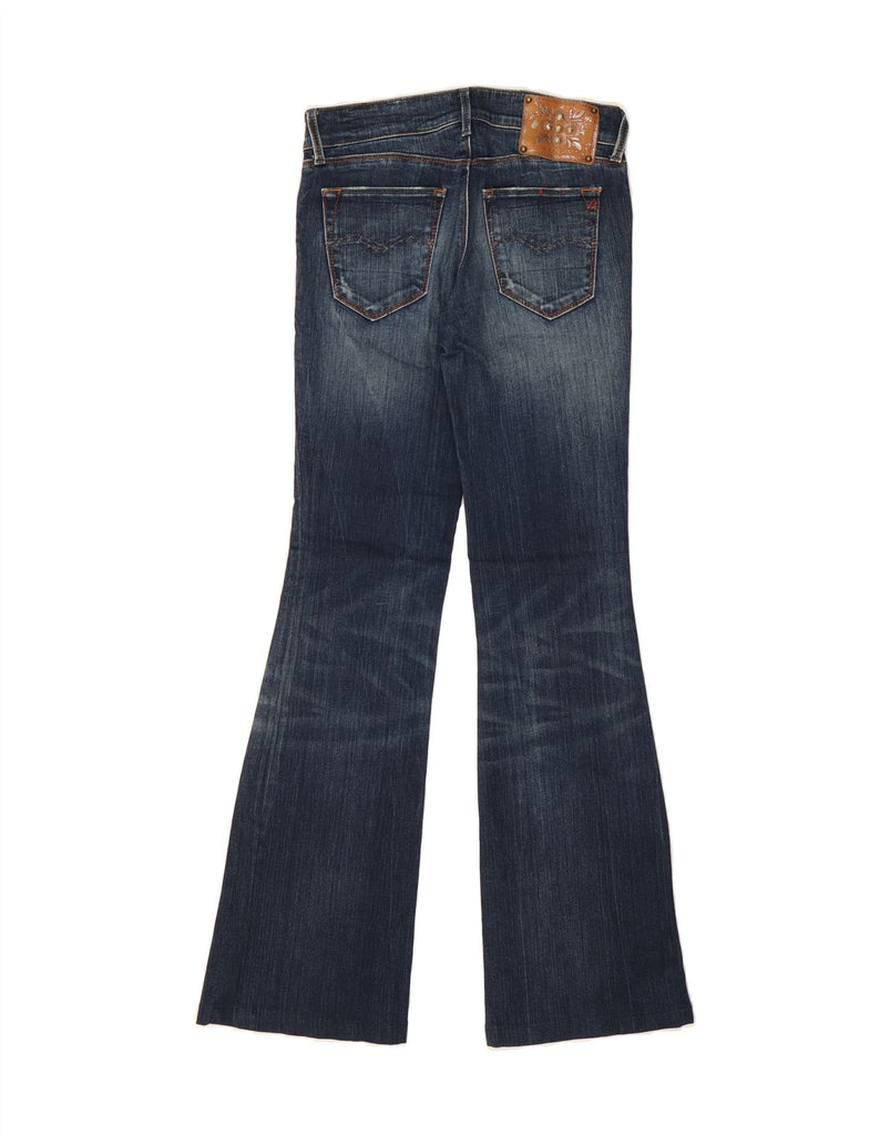 REPLAY Womens Teena Flared Jeans W24 L34 Blue Cotton Vintage Replay and Second-Hand Replay from Messina Hembry 