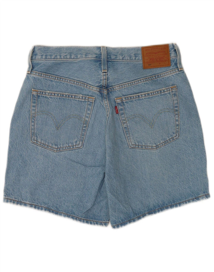 Levi's Womens 501 Denim Shorts W28 Medium Blue Cotton