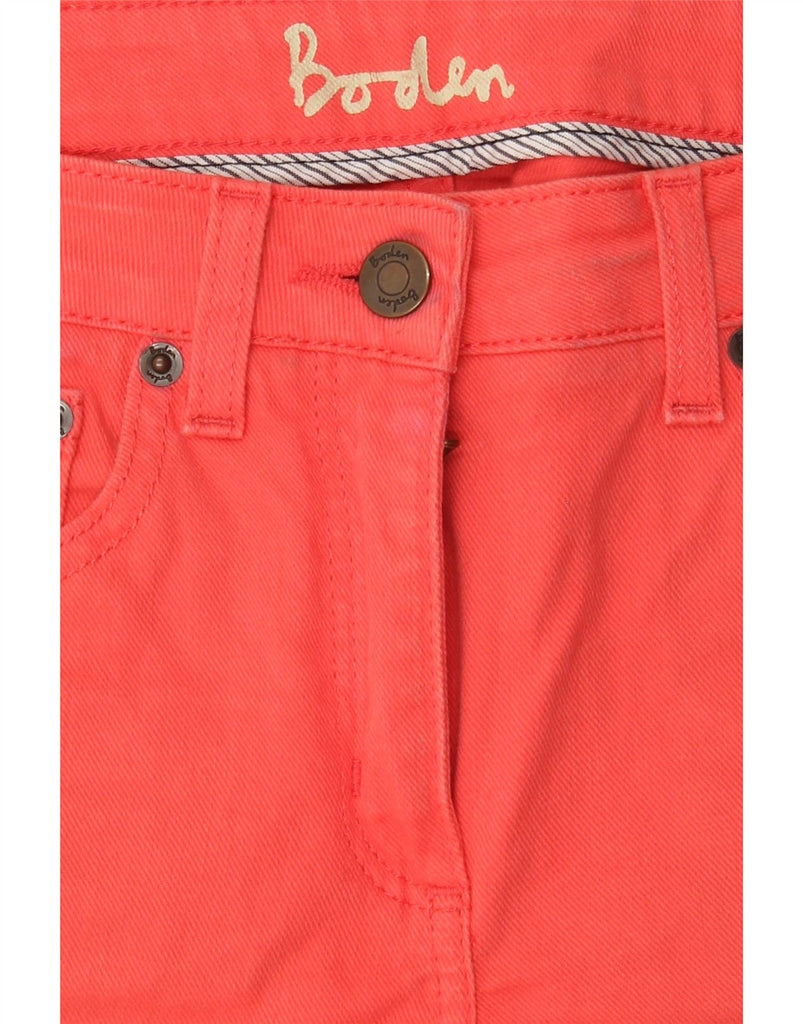 BODEN Womens Slim Capri Jeans UK 12 Medium W30 L24 Pink Cotton Vintage Boden and Second-Hand Boden from Messina Hembry 