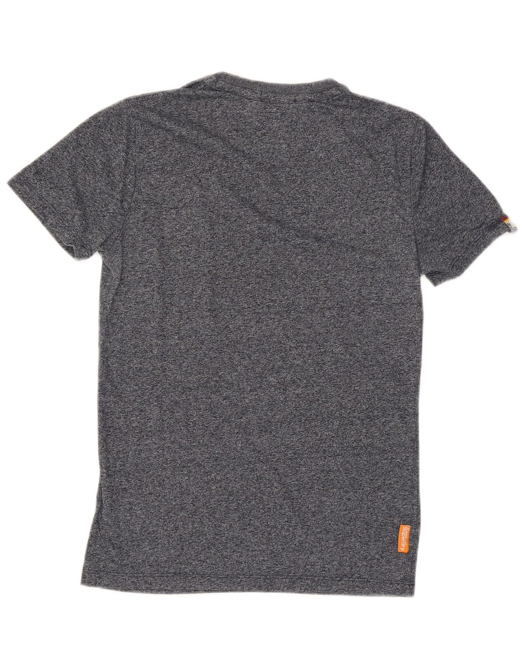 SUPERDRY Mens T-Shirt Top Small Navy Blue Cotton