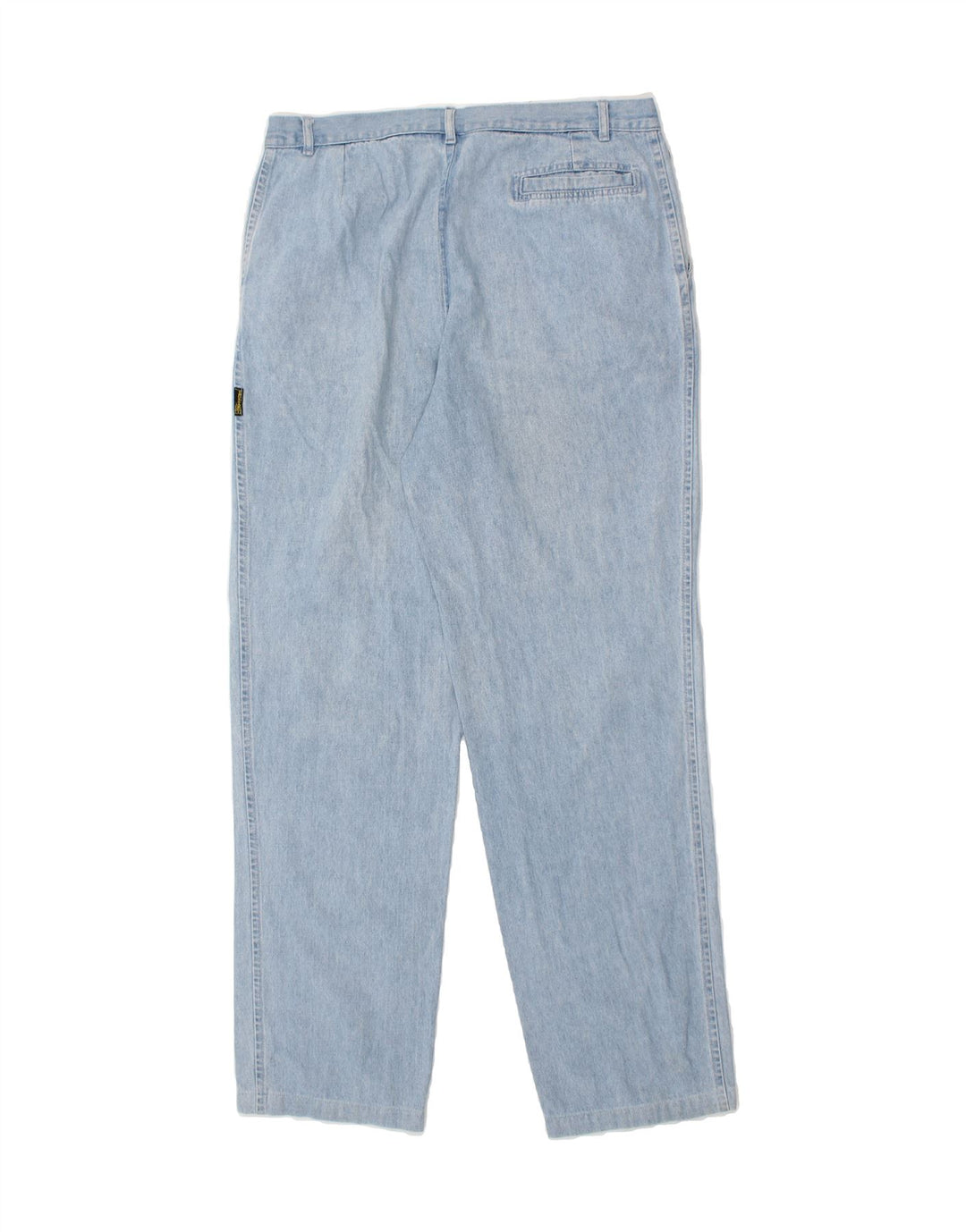 TRUSSARDI Womens Straight Jeans W38 L32 Blue Cotton Vintage Trussardi and Second-Hand Trussardi from Messina Hembry 