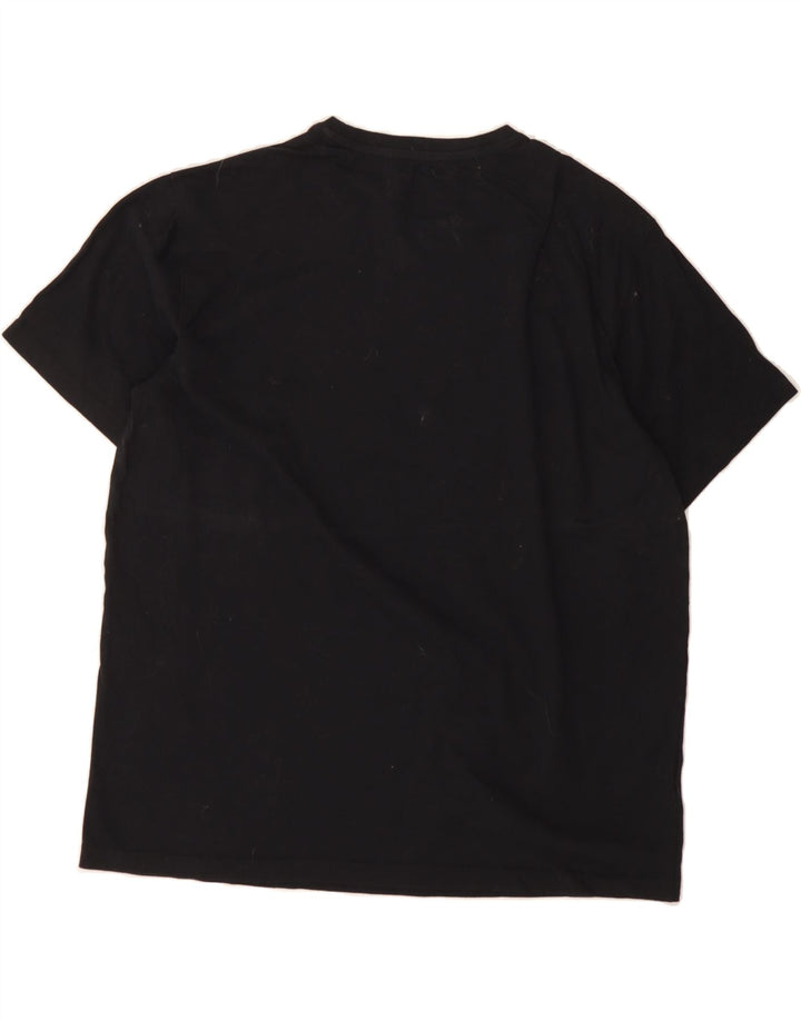 EDDIE BAUER Mens T-Shirt Top Large Black Vintage Eddie Bauer and Second-Hand Eddie Bauer from Messina Hembry 