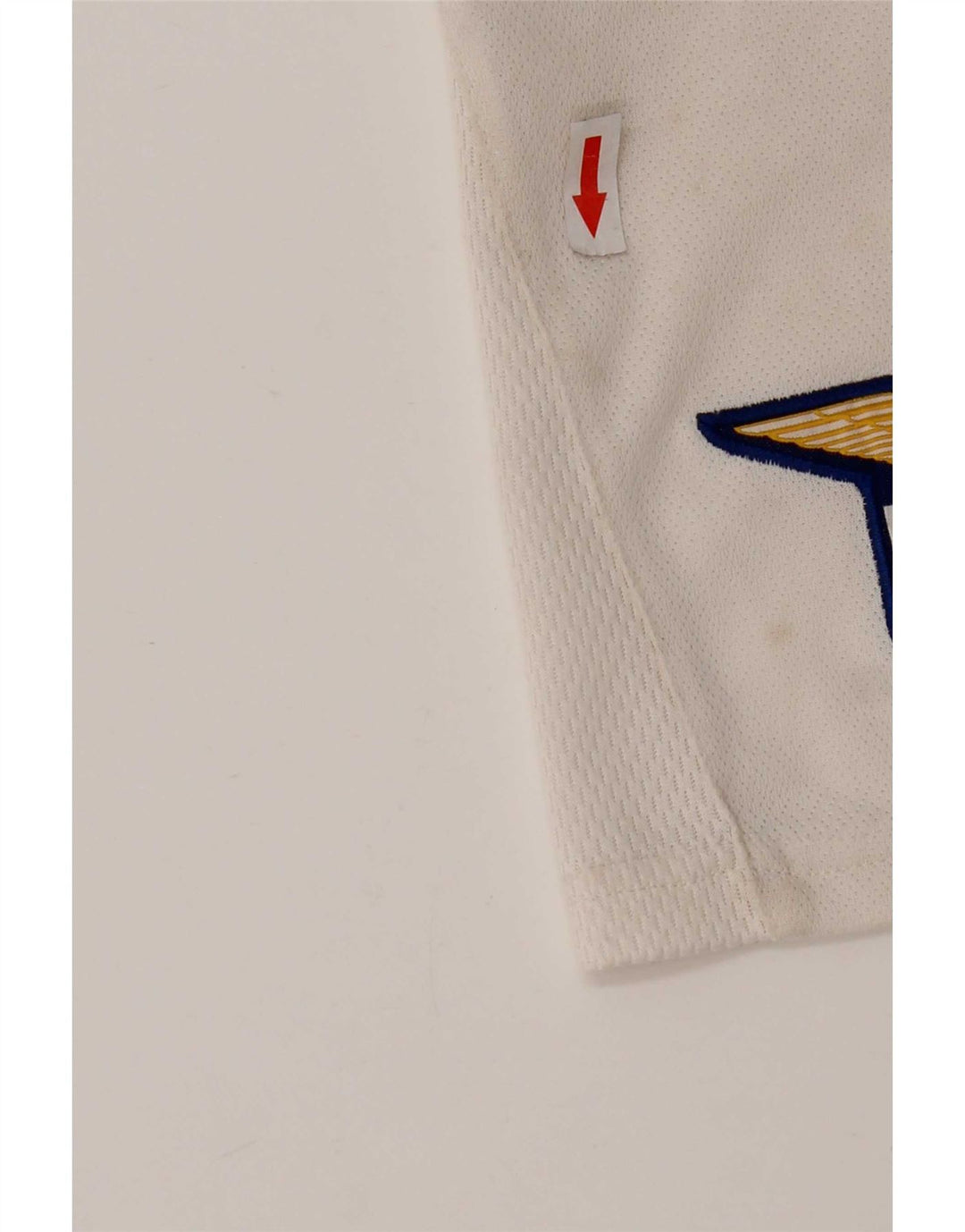 Puma Mens S.S. Lazio Sport Shorts Large White Polyester