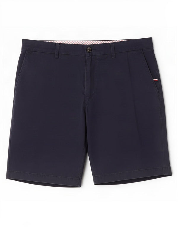 Tommy Hilfiger Mens Chino Shorts W38 XL Navy Blue