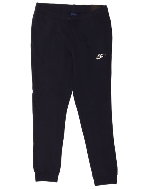 Nike Mens Tracksuit Trousers Joggers Small Navy Blue Cotton