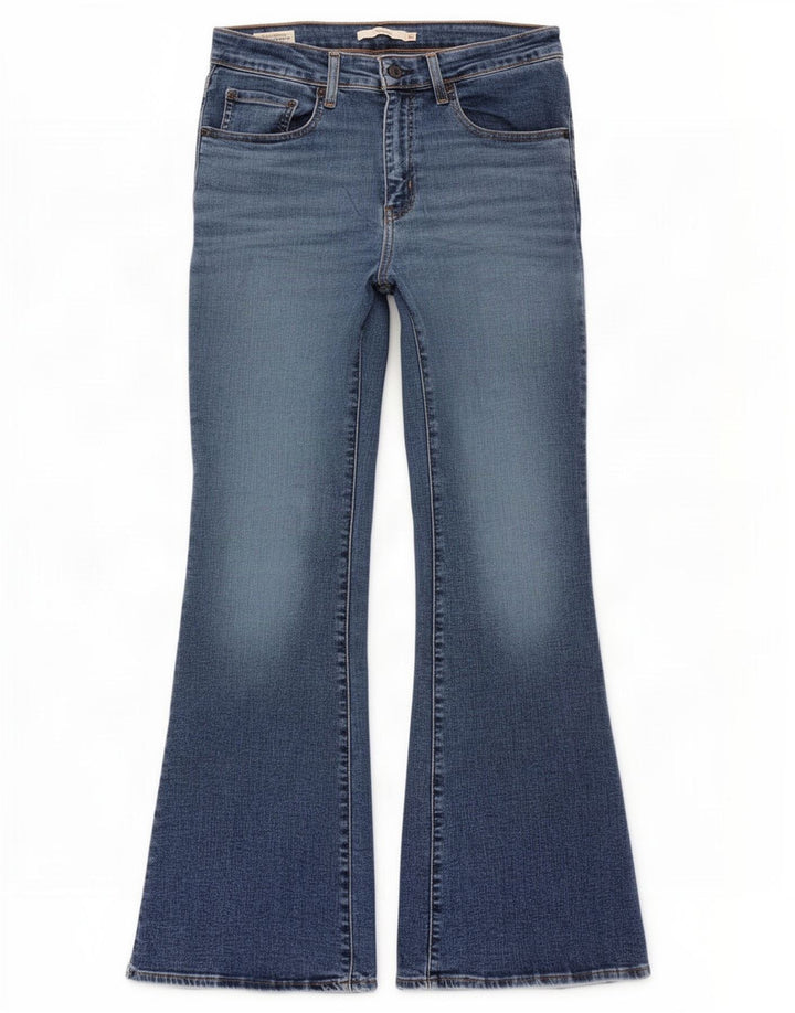 Levi's Womens 726 Flared Jeans W30 L30 Blue Cotton