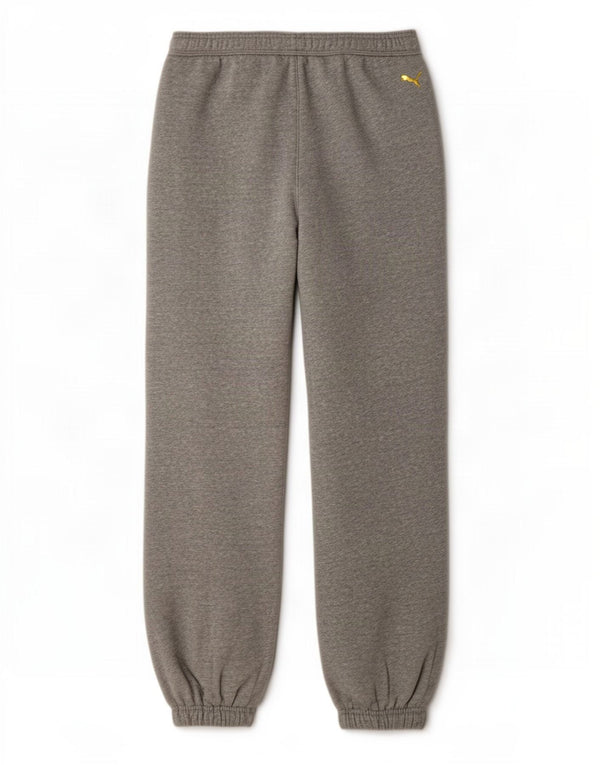 Puma Womens Tracksuit Trousers Joggers UK 10 Small Grey Flecked Cotton