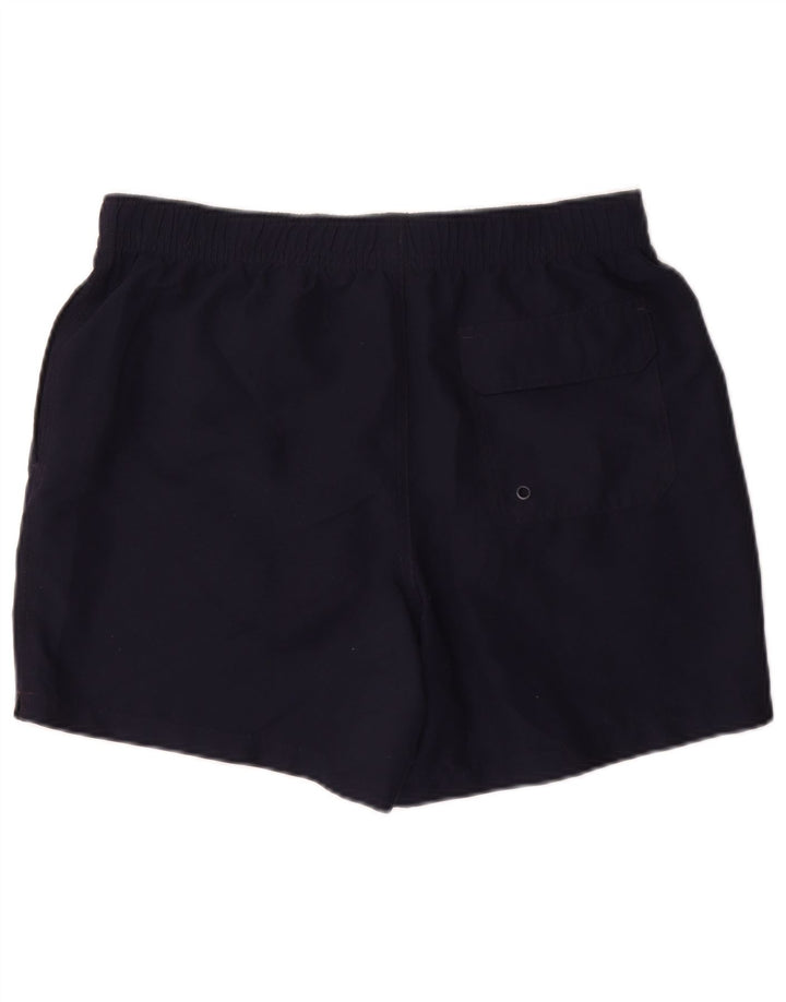 Marks & Spencer Mens Swimming Shorts Medium  Navy Blue Polyester
