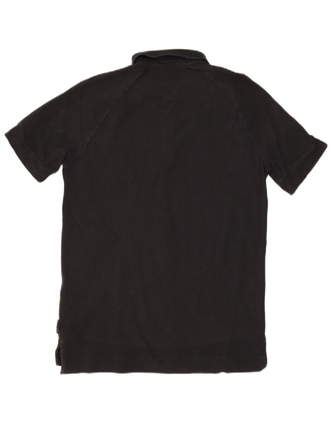 Armani Exchange Mens Graphic Polo Shirt Small Black