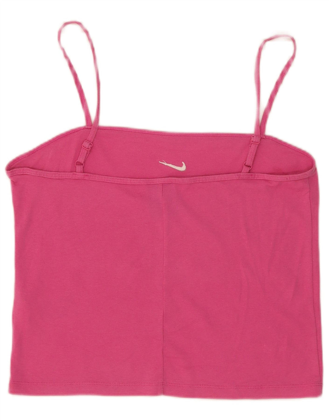 Nike Womens Cami Top UK 14 Large Pink Cotton