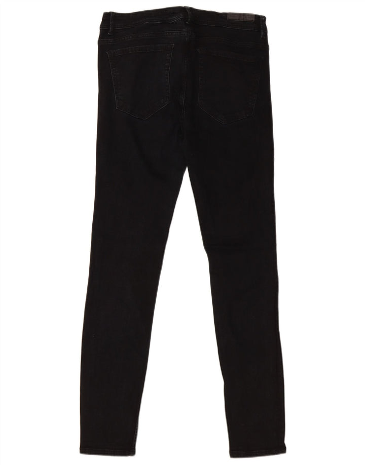 Zara Womens Skinny Jeans W28 L28 Black