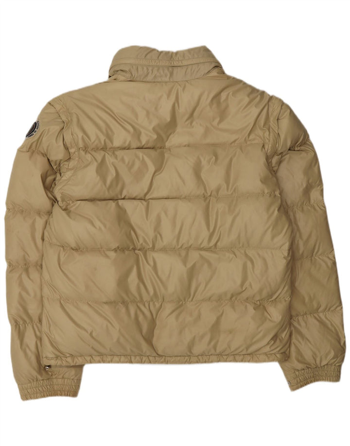 Williams Wilson Mens Padded Jacket UK 44 2XL Beige Polyamide