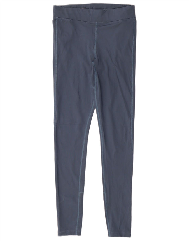 Under Armour Womens Compression Graphic Leggings UK 12 Medium Blue Sports