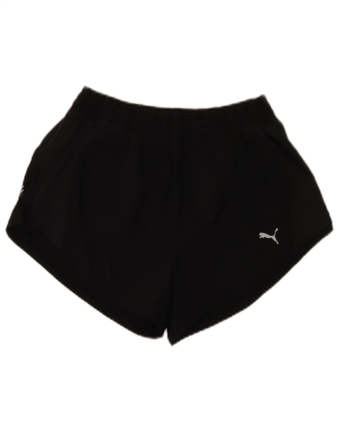 Puma Womens Sport Shorts UK 10 Small Black Polyester