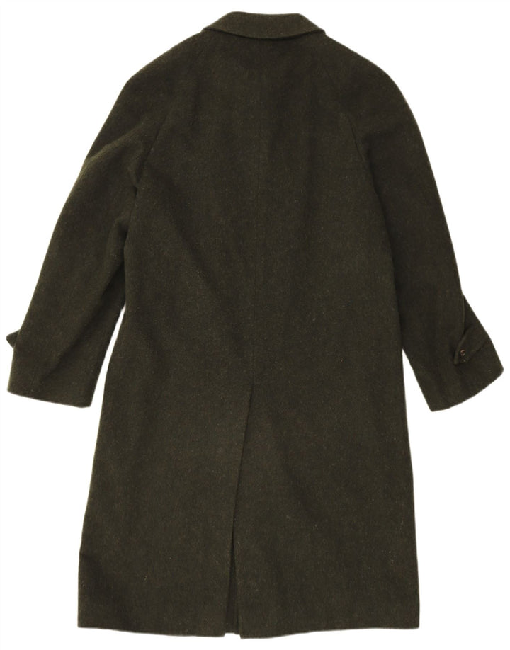 Ballarini Mens Overcoat IT 46 Small Khaki Wool