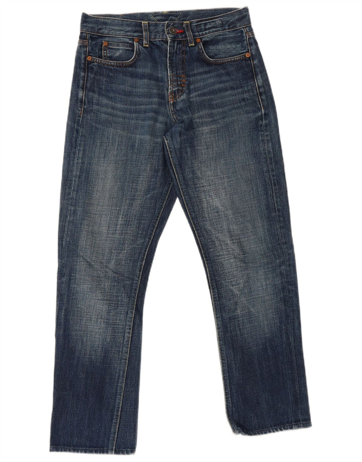 Meltin' Pot Womens Straight Jeans  W28 L28 Blue Cotton