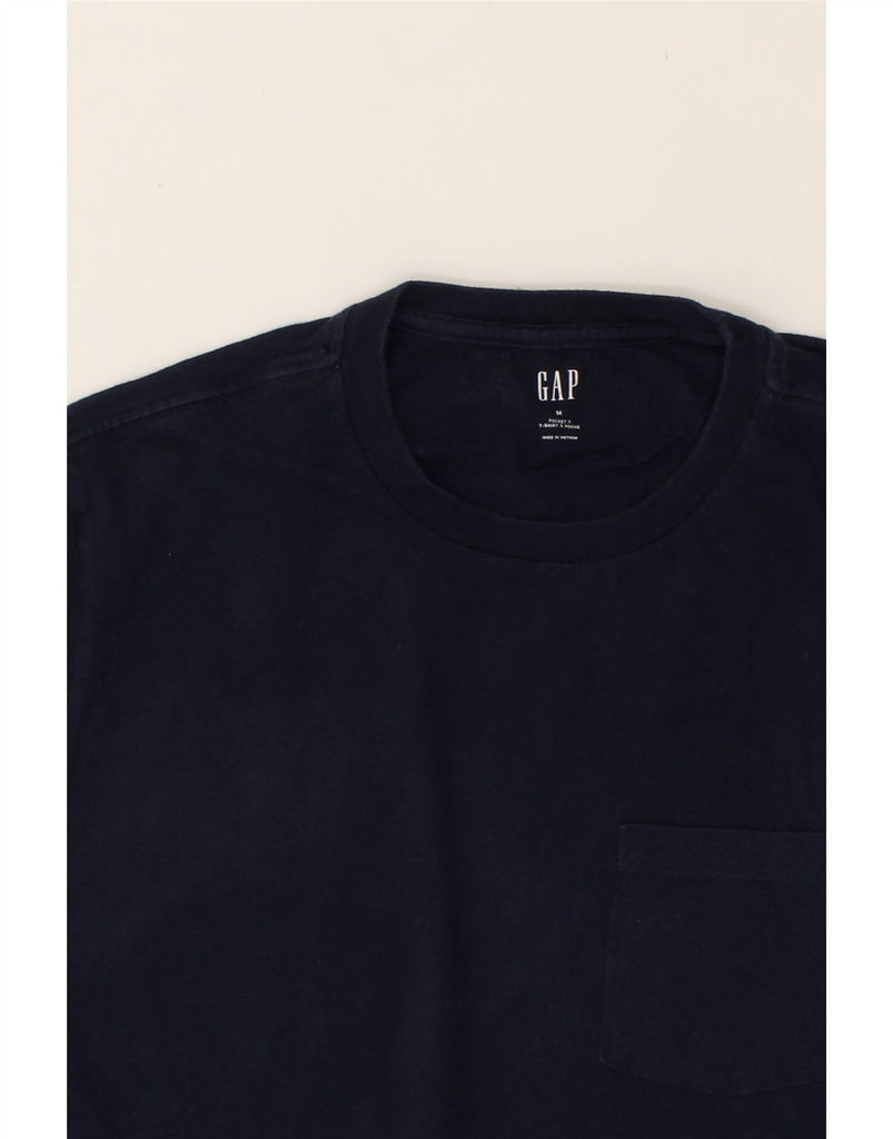 GAP Mens T-Shirt Top Medium Navy Blue Cotton | Vintage Gap | Thrift | Second-Hand Gap | Used Clothing | Messina Hembry 