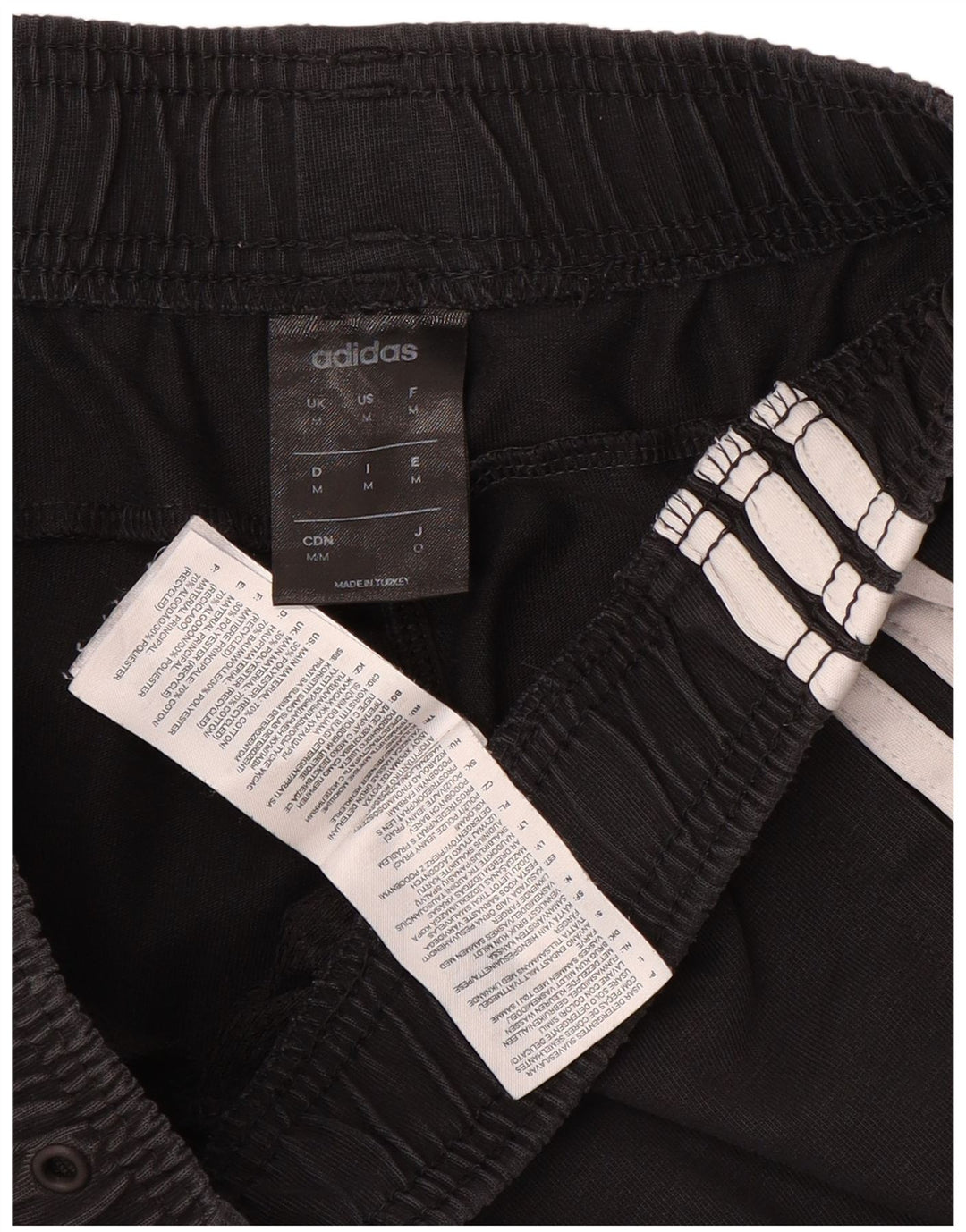 Adidas Mens Sport Shorts Medium  Black Cotton