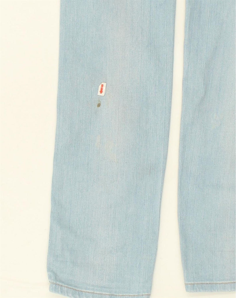 WRANGLER Womens Bryson Straight Jeans W30 L32  Blue Cotton | Vintage Wrangler | Thrift | Second-Hand Wrangler | Used Clothing | Messina Hembry 