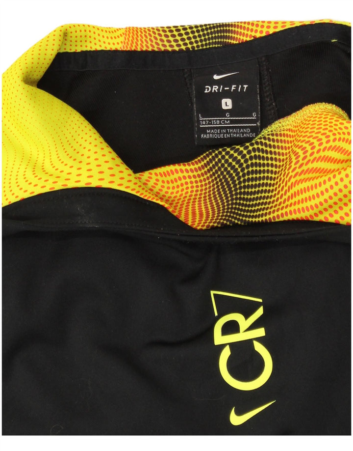 Nike Boys Cristiano Ronaldo Hoodie Jumper 12-13 Years Large Black Sports