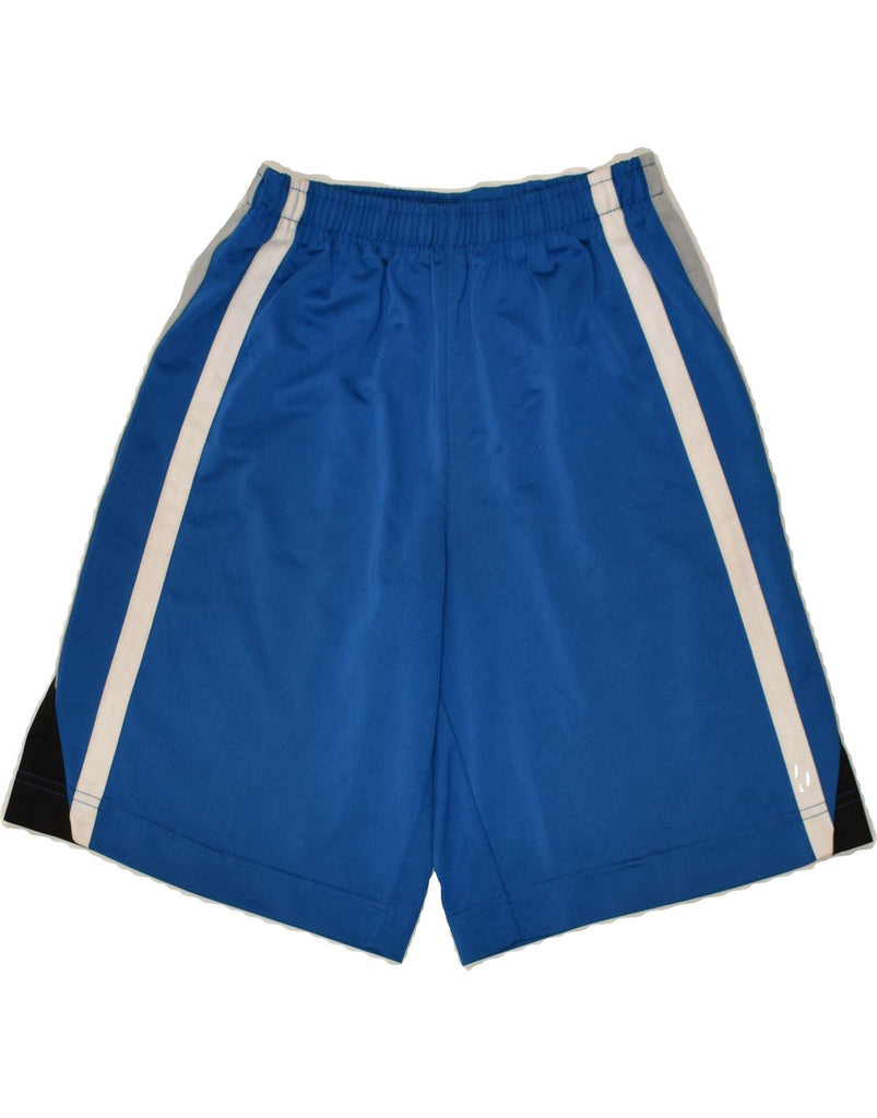 NIKE Boys Sport Shorts 10-11 Years Medium Blue Polyester | Vintage Nike | Thrift | Second-Hand Nike | Used Clothing | Messina Hembry 