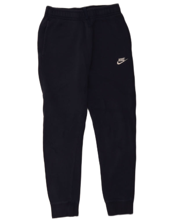 Nike Mens Tracksuit Trousers Joggers XS Navy Blue Cotton