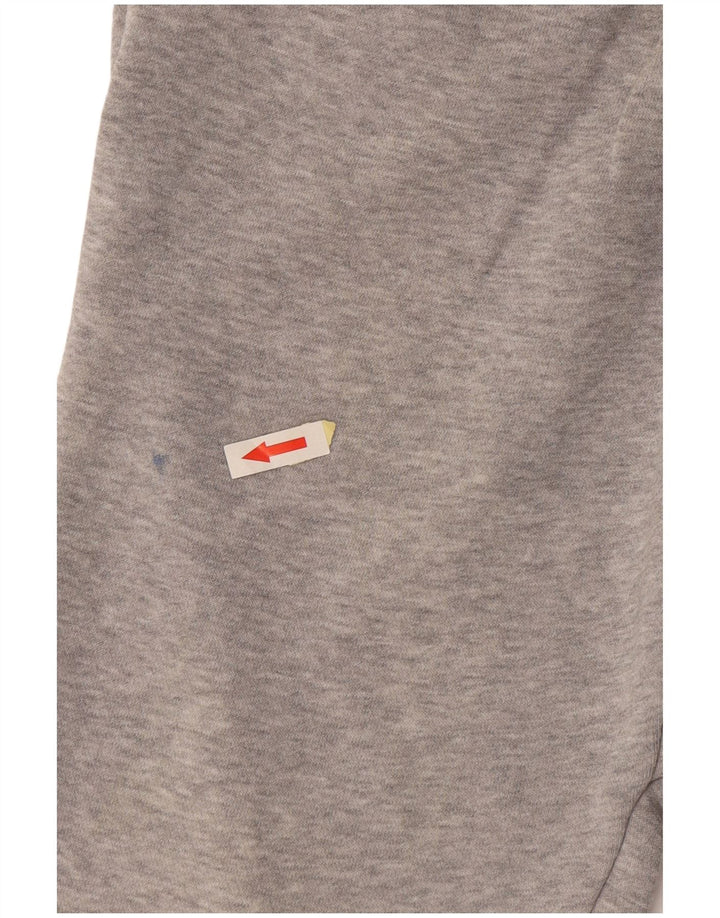 ADIDAS Boys Tracksuit Trousers Joggers 13-14 Years  Grey Cotton