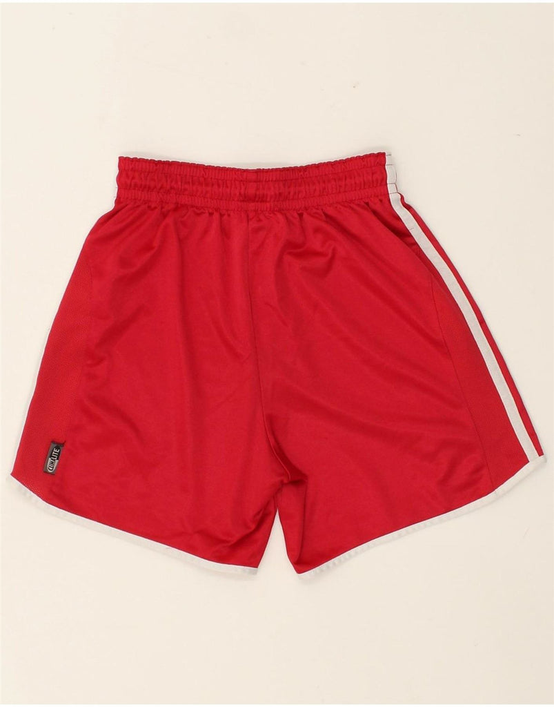 ADIDAS Boys FC Bayern Munchen Sport Shorts 15-16 Years Red Vintage Adidas and Second-Hand Adidas from Messina Hembry 