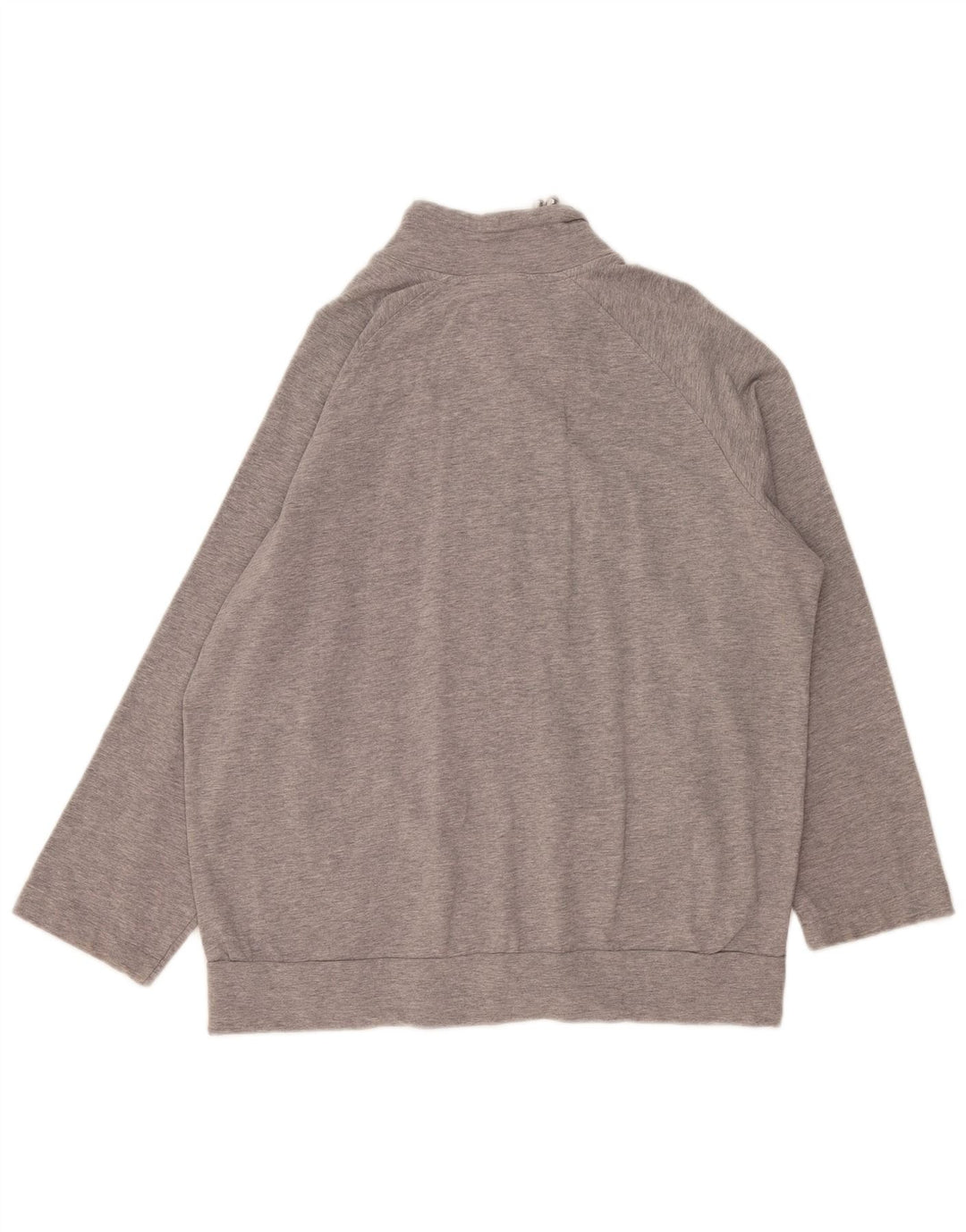 Ellesse Womens Graphic Tracksuit Top Jacket UK 20 2XL Grey Floral Cotton