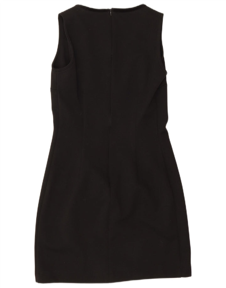 Caracciolo Womens 4 Button 2 Piece Set IT 44 Medium Black Polyester