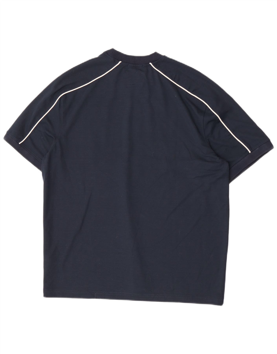 Jack Wills Mens Graphic T-Shirt Top Medium Navy Blue Colourblock
