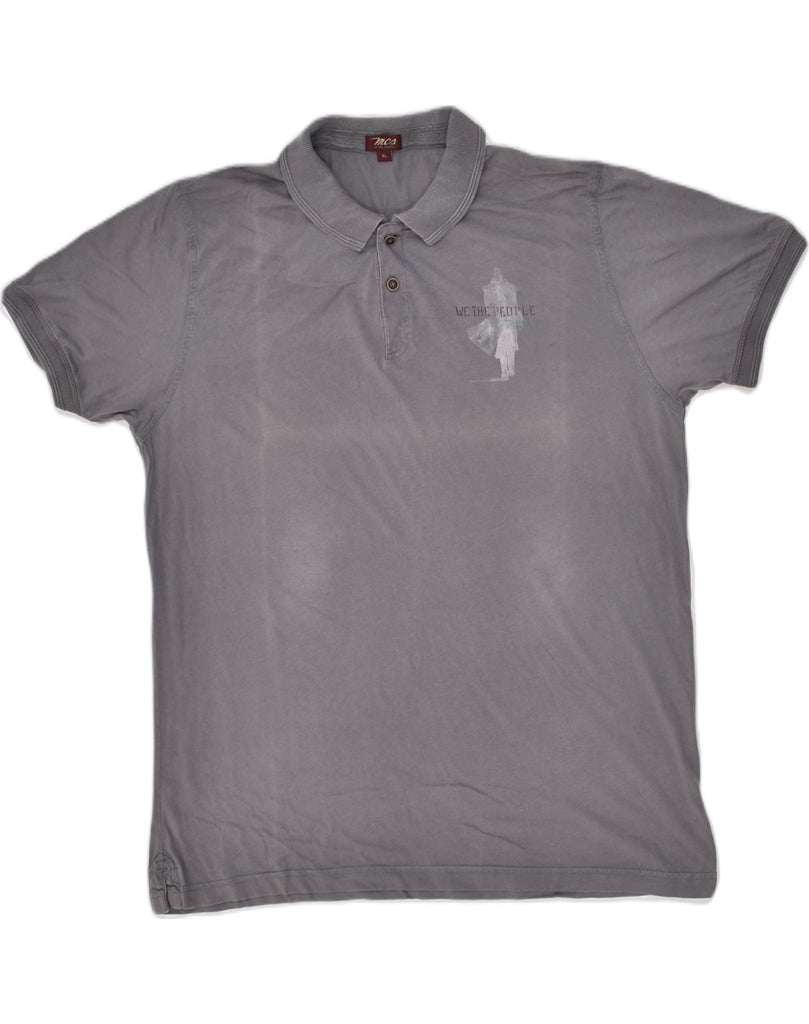 MARLBORO CLASSICS Mens Polo Shirt XL Grey | Vintage Marlboro Classics | Thrift | Second-Hand Marlboro Classics | Used Clothing | Messina Hembry 