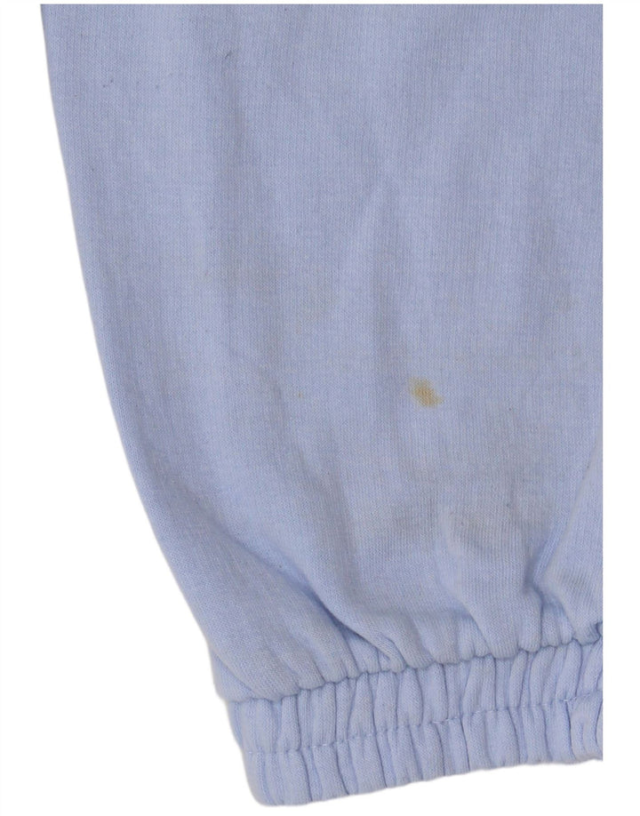 Zara Womens Tracksuit Trousers Joggers UK 10 Small Blue Polyester