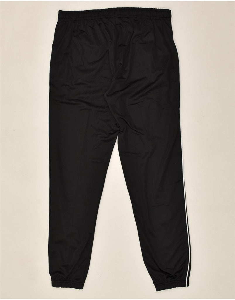 LOTTO Mens Tracksuit Trousers Joggers 2XL Black Polyester | Vintage Lotto | Thrift | Second-Hand Lotto | Used Clothing | Messina Hembry 