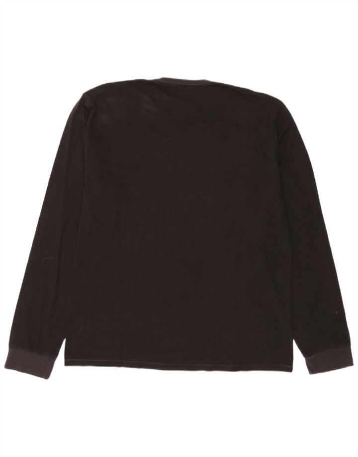Levi's Mens Top Long Sleeve 2XL Black Cotton