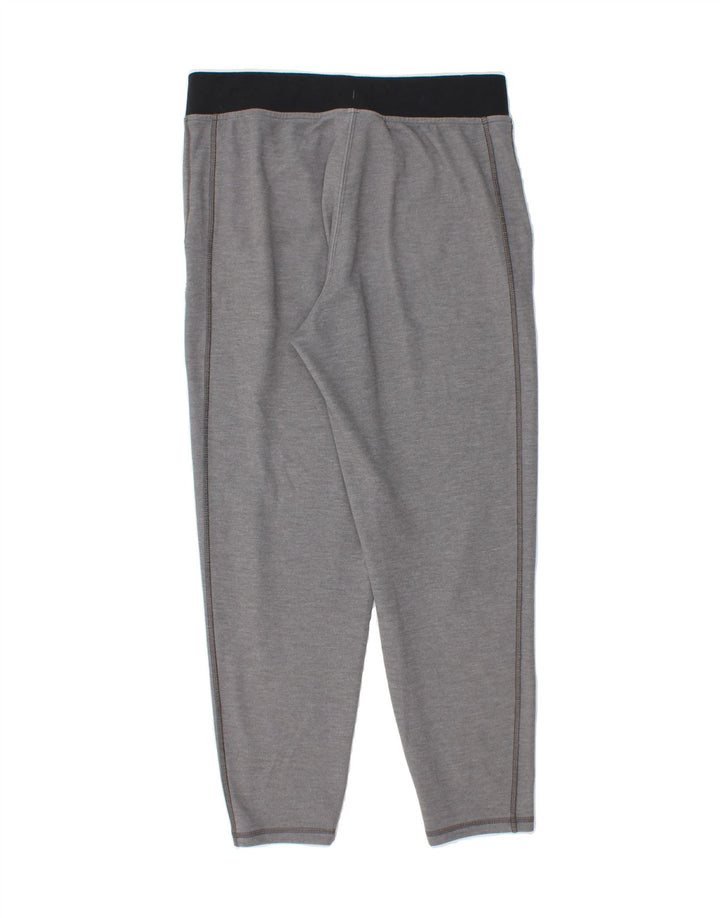 UNDER ARMOUR Womens Heat Gear Tracksuit Trousers UK 12 Medium  Grey Vintage Under Armour and Second-Hand Under Armour from Messina Hembry 