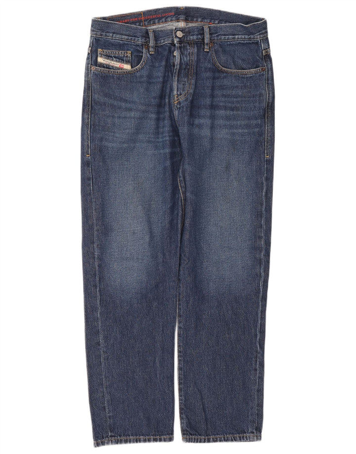 Diesel Mens Straight Jeans W32 L30 Blue