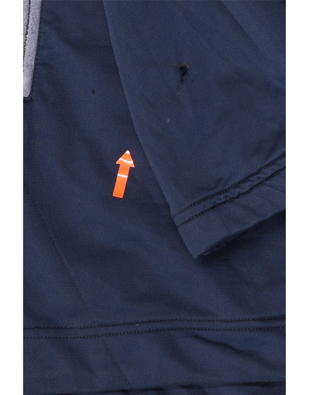 ASICS Mens Graphic Tracksuit Top Jacket XL Navy Blue Colourblock