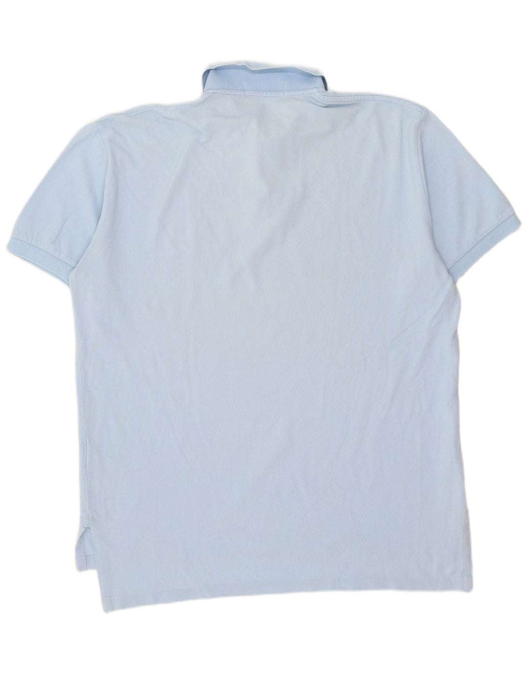 Polo Ralph Lauren Mens Polo Shirt Medium Blue Cotton