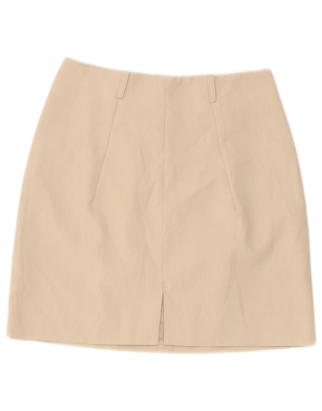 Sport Staff Womens Mini Skirt IT 42 Medium W32  Beige Rayon