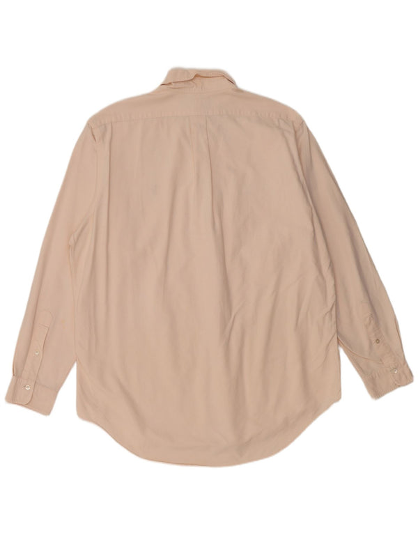 Polo Ralph Lauren Mens Shirt Size 16 1/2 Large Pink Cotton
