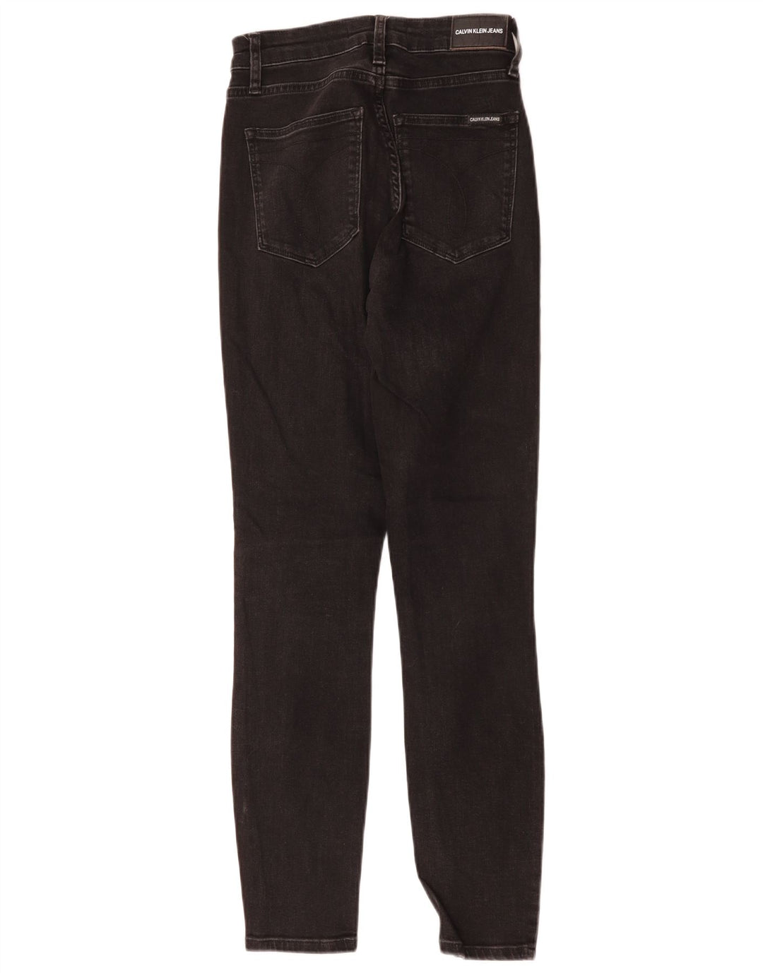 Calvin Klein Womens Skinny Jeans  W26 L30 Black Cotton