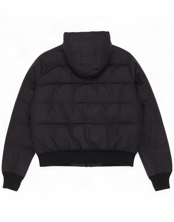 Fay Mens Hooded Padded Jacket UK 38 Medium Navy Blue Polyamide