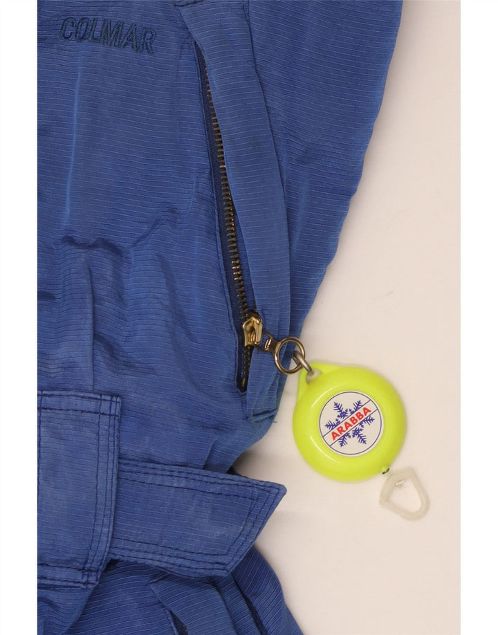 Colmar Womens Ski Jumpsuit IT 46 Large  Blue Geometric