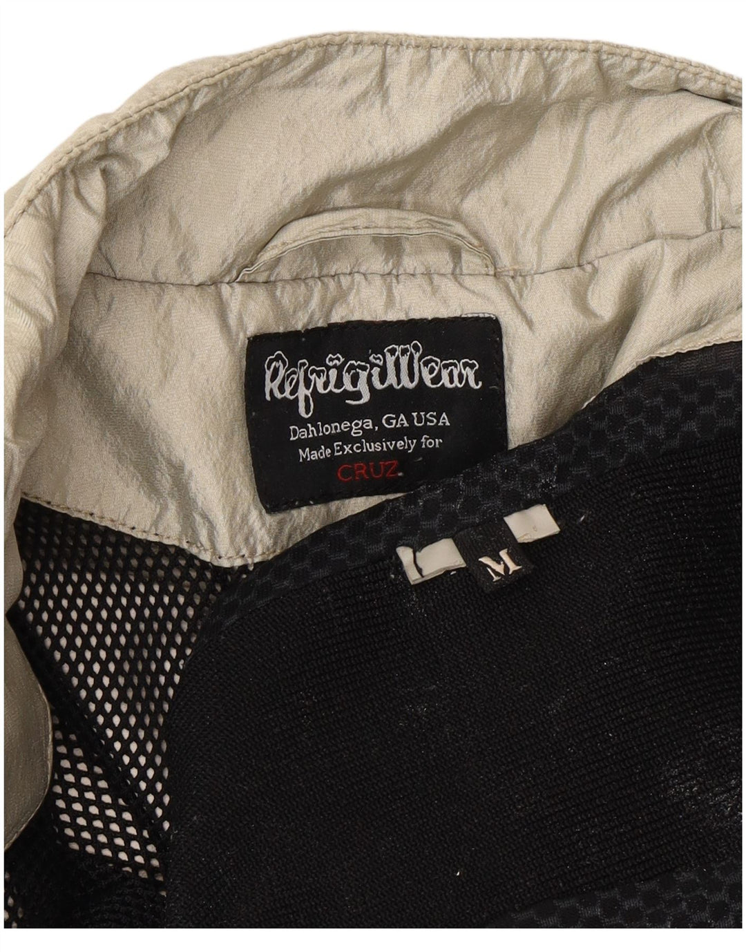 Refrigiwear Womens Cruz Bomber Jacket UK 14 Medium Khaki Colourblock
