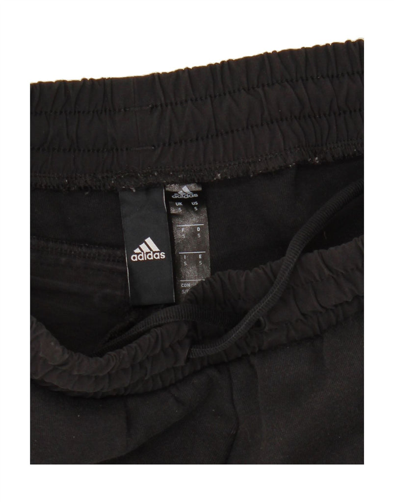 ADIDAS Mens Tracksuit Trousers Joggers Small  Black Cotton Vintage Adidas and Second-Hand Adidas from Messina Hembry 